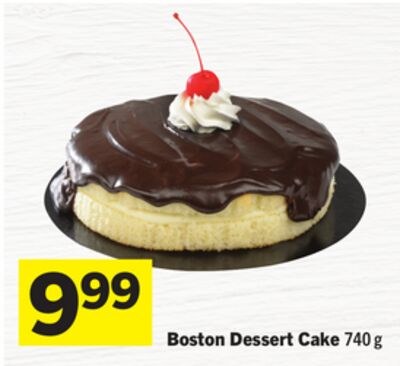 Boston Dessert Cake