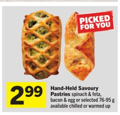 Hand-Held Savoury Pastries