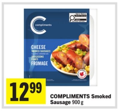 COMPLIMENTS Smoked Sausage
