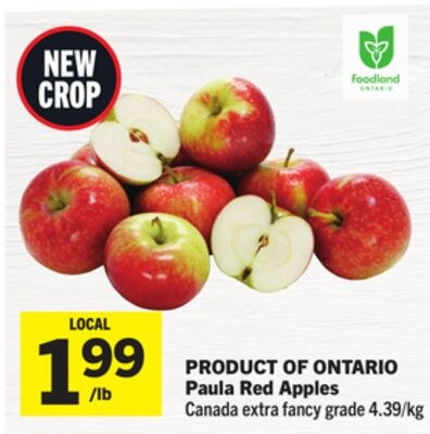 Paula Red Apples
