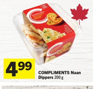 COMPLIMENTS Naan Dippers