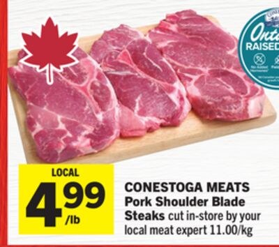 Pork Shoulder Blade Steaks