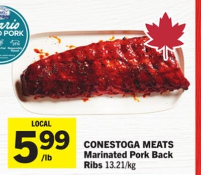 Marinated Pork Back Ribs