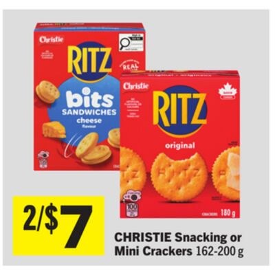Snacking or Mini Crackers