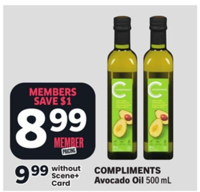 COMPLIMENTS Avocado Oil