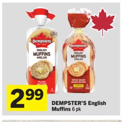 DEMPSTER'S English Muffins