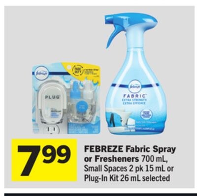 Fabric Spray or Fresheners