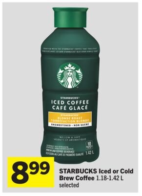 Iced or Cold Brew Coffee