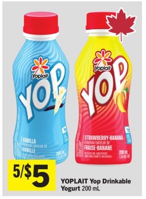 YOPLAIT Yop Drinkable Yogurt