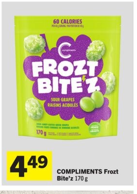COMPLIMENTS Frozt Bite'z
