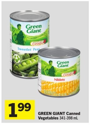 Canned Vegetables