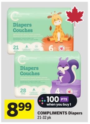 COMPLIMENTS Diapers
