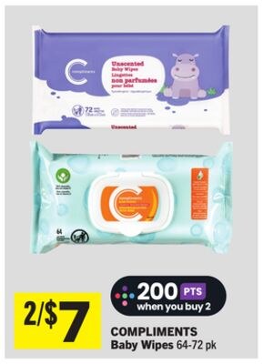 COMPLIMENTS Baby Wipes