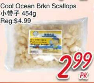 Cool Ocean Brkn Scallops
