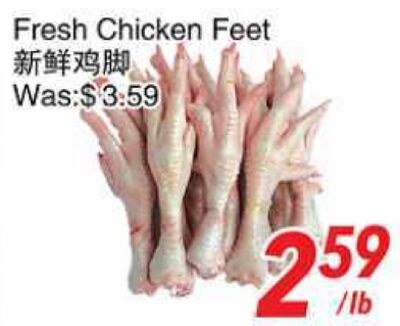 Fresh Chicken Feet