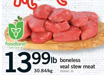 BONELESS VEAL STEW MEAT