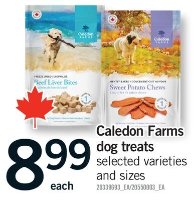 CALEDON FARMS DOG TREATS