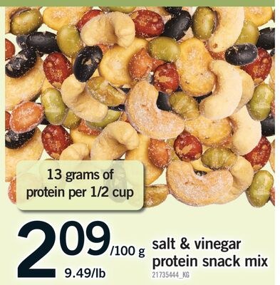 SALT & VINEGAR PROTEIN SNACK MIX