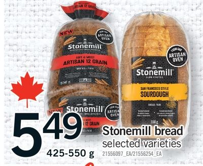 STONEMILL BREAD, 425-550 g