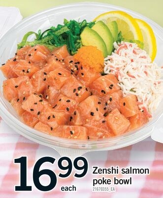 ZENSHI SALMON POKE BOWL