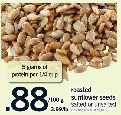 ROASTED SUNFLOWER SEEDS