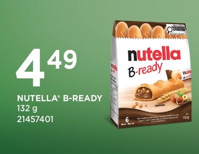NUTELLA® B-READY, 132 G