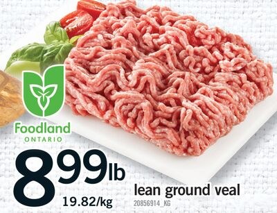 LEAN GROUND VEAL