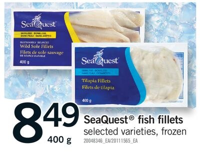 SEAQUEST® FISH FILLETS, 400 g
