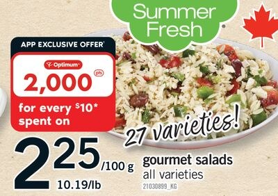 GOURMET SALADS