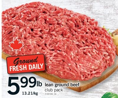 LEAN GROUND BEEF
