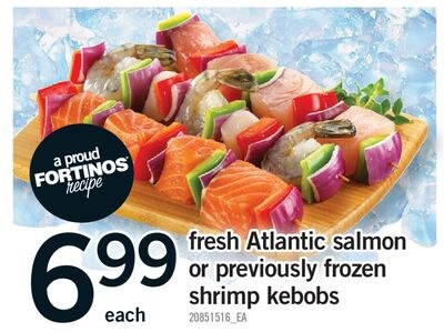 FRESH ATLANTIC SALMON OR PREVIOUSLY FROZEN SHRI…