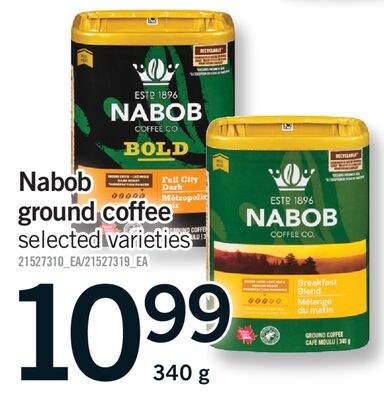 NABOB GROUND COFFEE, 340 g