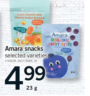 AMARA SNACKS, 23 G