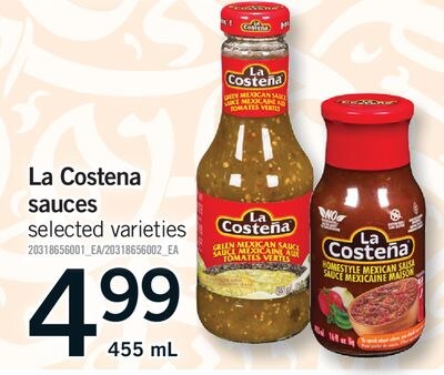 LA COSTENA SAUCES, 455 ML