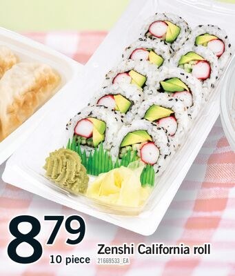 ZENSHI CALIFORNIA ROLL, 10 PIECE