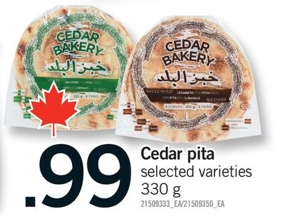 CEDAR PITA, 330 G