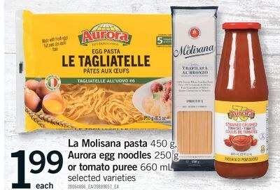 LA MOLISANA PASTA, 450 G, AURORA EGG NOODLES, 2…