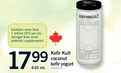 KEFIR KULT COCONUT KEFIR YOGURT, 630 ML