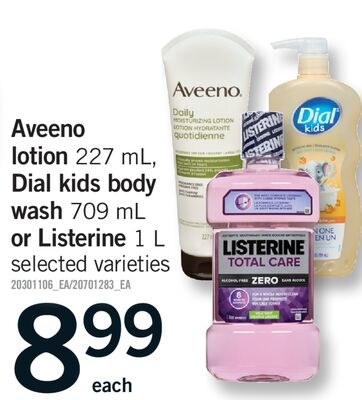 AVEENO LOTION, 227 ML, DIAL KIDS BODY WASH, 709…