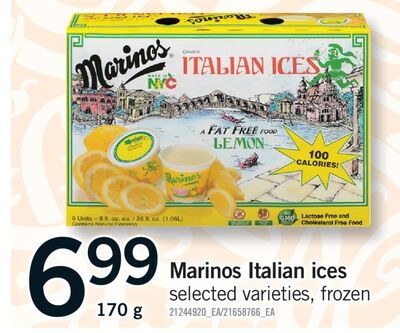 MARINOS ITALIAN ICES, 170 G