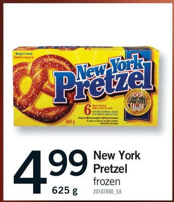 NEW YORK PRETZEL, 625 G