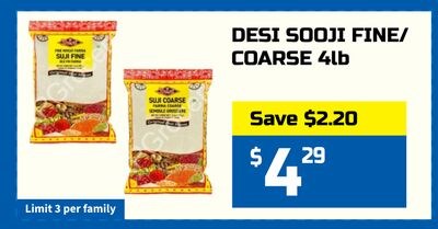 DESI SOOJI FINE/COARSE 4lb