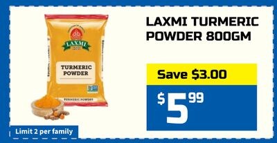 LAXMI TURMERIC POWDER 800GM