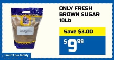 ONLY FRESH BROWN SUGAR