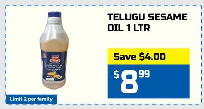 TELUGU SESAME OIL 1 LTR
