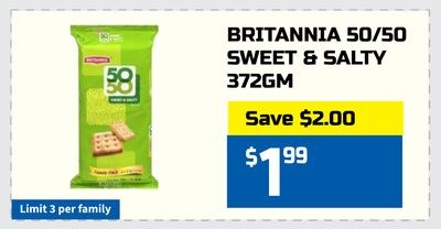 BRITANNIA 50/50 SWEET & SALTY 372GM