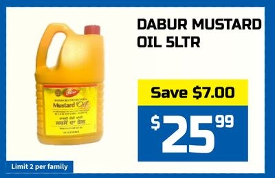 DABUR MUSTARD OIL 5LTR