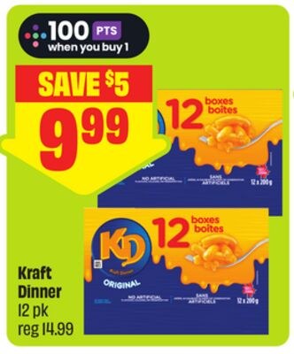 Kraft Dinner 12 pk