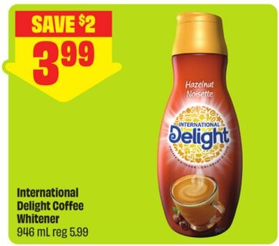 International Delight Coffee Whitener 946 mL