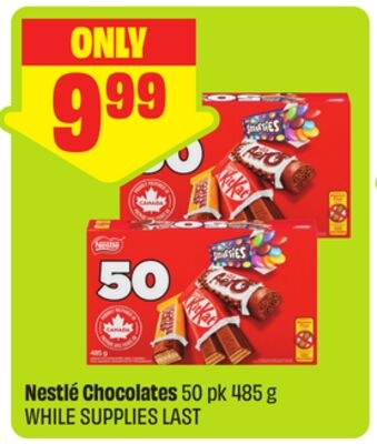 Nestlé Chocolates 50 pk 485 g